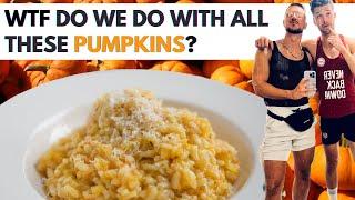 How to make a Risotto alla Zucca 🎃 Pumpkin Risotto (Italian Halloween Recipe)